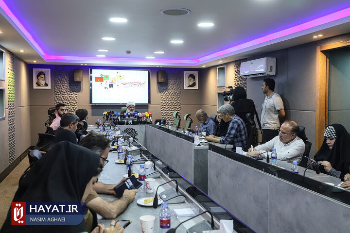 نشست خبری کنگره بینالمللی شهدای مدافع حرم برگزار شد