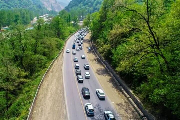محور کندوان بازگشایی شد محور کندوان بازگشایی شد