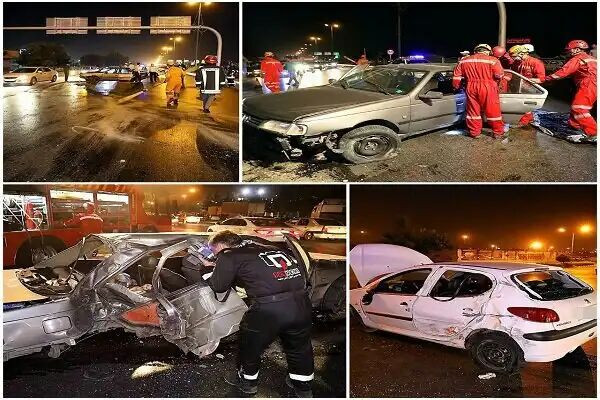 حوادث جادهای در زنجان یک کشته و ۹ مصدوم برجا گذاشت حوادث جادهای در زنجان یک کشته و ۹ مصدوم برجا گذاشت