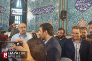 بازدید سخنگوی شورای نگهبان از فرآیند رای‌گیری در حسینیه ارشاد تهران