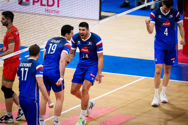 ایتالیا مغلوب والیبال فرانسه شد ایتالیا مغلوب والیبال فرانسه شد
