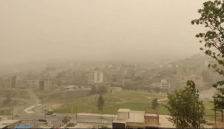 هوای چهارمحالوبختیاری برای گروههای حساس ناسالم شد هوای چهارمحالوبختیاری برای گروههای حساس ناسالم شد