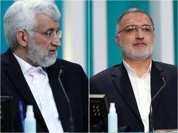 گردهمایی حامیان جلیلی با حضور زاکانی در نجفآباد گردهمایی حامیان جلیلی با حضور زاکانی در نجفآباد