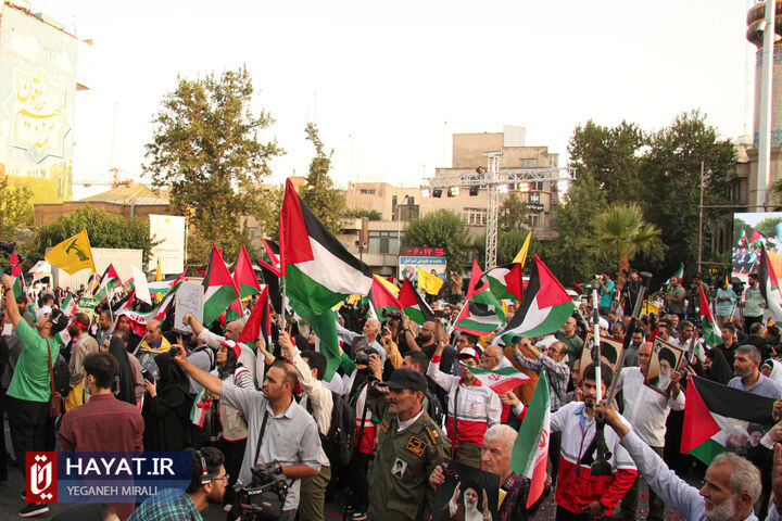 مراسم استقبال و تکریم خانواده‌های شهیدان کربلای غزه