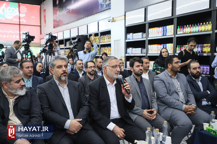 آیین آغاز فروش غیرحضوری گوشت و کالاهای اساسی در بستر سامانه شهرزاد