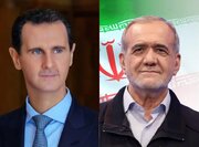 بشار اسد به پزشکیان تبریک گفت