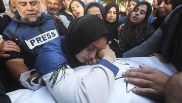 ۲ خبرنگار فلسطینی دیگر شهید شدند