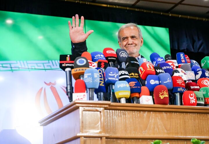 «مسعود پزشکیان» نهمین رئیس جمهور ایران شد «مسعود پزشکیان» نهمین رئیس جمهور ایران شد