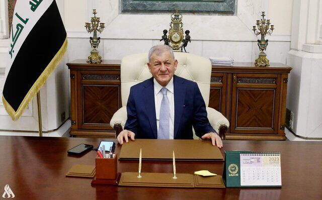 پیام تبریک رئیسجمهور عراق به پزشکیان پیام تبریک رئیسجمهور عراق به پزشکیان