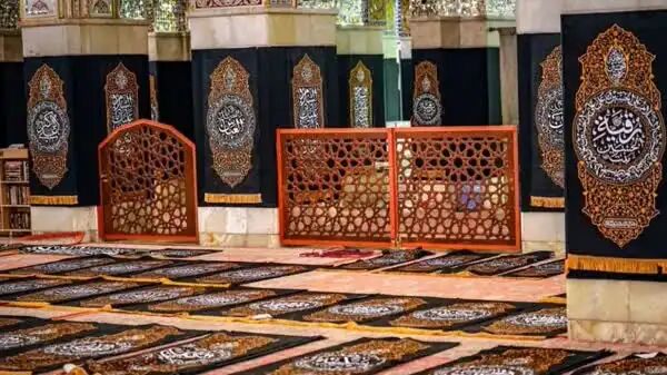 حرم حضرت رقیه (س) به استقبال محرم رفت + عکس حرم حضرت رقیه (س) به استقبال محرم رفت + عکس