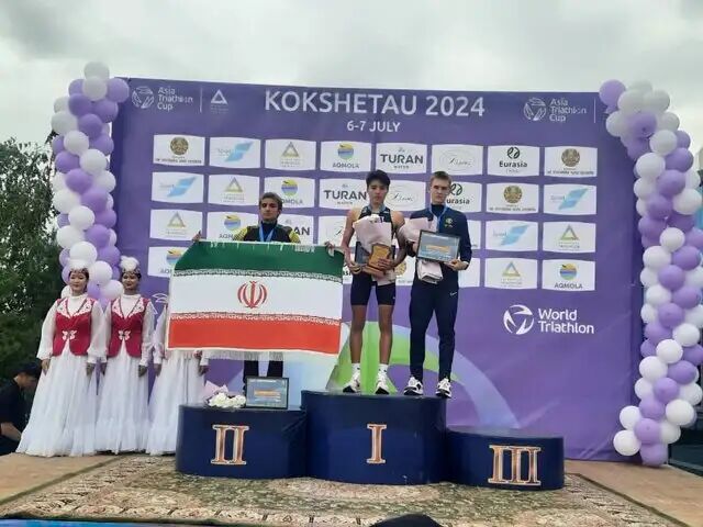 نقره ملیپوش ترایاتلون در قهرمانی آسیا نوجوانان نقره ملیپوش ترایاتلون در قهرمانی آسیا نوجوانان