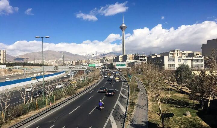 کاهش تدریجی دما در تهران از روز پنجشنبه