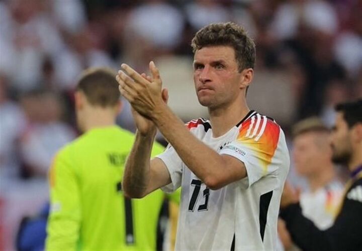 وداع مولر با تیم ملی فوتبال آلمان وداع مولر با تیم ملی فوتبال آلمان