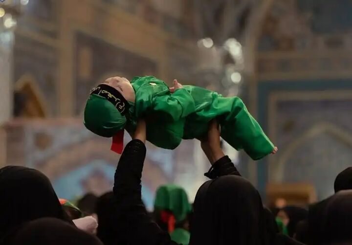 مراسم شیرخوارگان حسینی در حرم حضرت معصومه(س) و مسجد جمکران مراسم شیرخوارگان حسینی در حرم حضرت معصومه(س) و مسجد جمکران