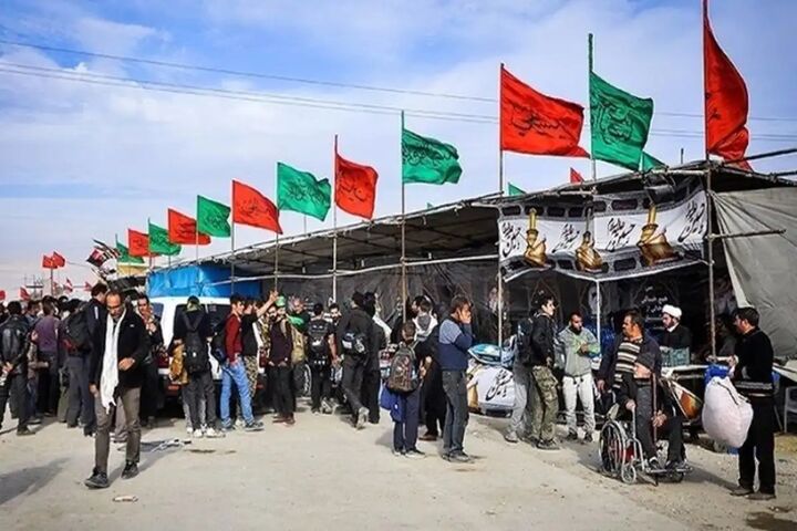 گلستان ۲۲ موکب اربعین در عراق برپا میکند گلستان ۲۲ موکب اربعین در عراق برپا میکند