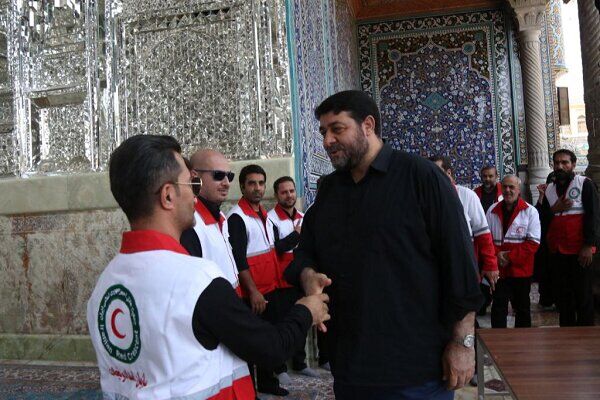 بازدید رییس هلالاحمر از نحوه خدماترسانی به عزادارانحسینی بازدید رییس هلالاحمر از نحوه خدماترسانی به عزادارانحسینی
