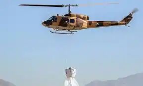 اعزام بالگرد برای اطفای آتشسوزی منابع طبیعی جاده چالوس اعزام بالگرد برای اطفای آتشسوزی منابع طبیعی جاده چالوس