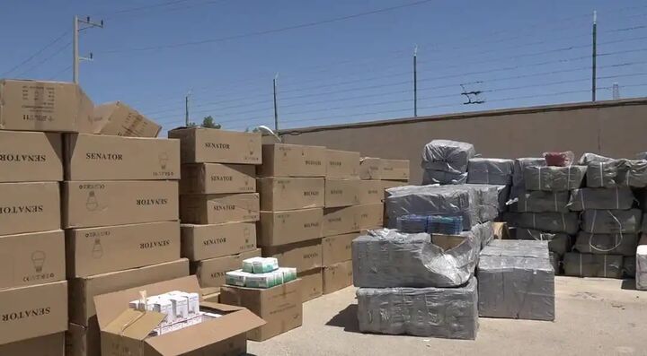 ۱۰ میلیارد ریال کالای قاچاق در دشتی بوشهر کشف شد ۱۰ میلیارد ریال کالای قاچاق در دشتی بوشهر کشف شد