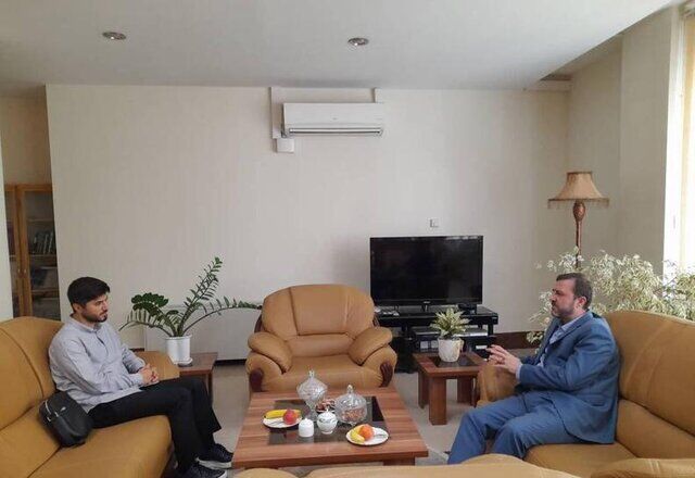 دیدار بشیر بی آزار با دبیر ستاد حقوق بشر دیدار بشیر بی آزار با دبیر ستاد حقوق بشر