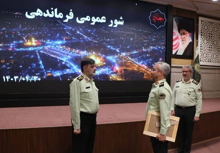 سردار رمضانی رئیس مرکز مدیریت و تحلیل داده فراجا شد سردار رمضانی رئیس مرکز مدیریت و تحلیل داده فراجا شد