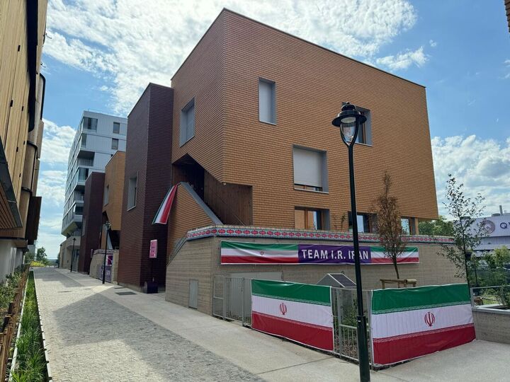 رونمایی از ساختمان کاروان ایران در دهکده المپیک؛ دیواربهدیوار چین و ترکیه رونمایی از ساختمان کاروان ایران در دهکده المپیک؛ دیواربهدیوار چین و ترکیه