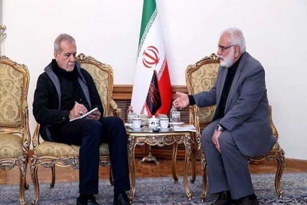 دیدار رئیس کمیته امداد با رئیس جمهور منتخب دیدار رئیس کمیته امداد با رئیس جمهور منتخب