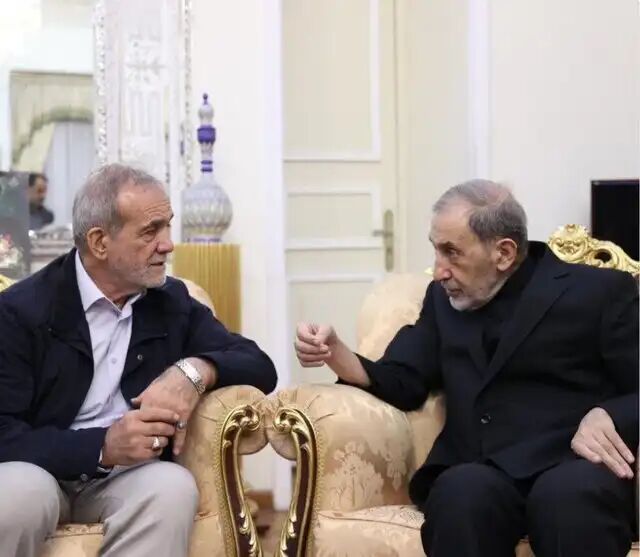ولایتی با پزشکیان دیدار کرد ولایتی با پزشکیان دیدار کرد