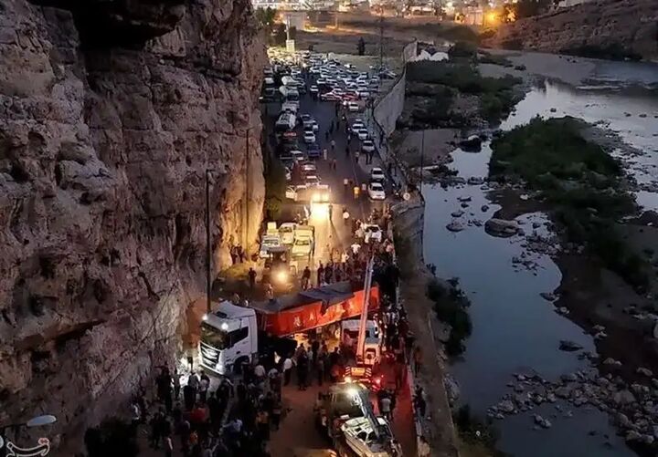 بازگشایی محور پلدختر به خرمآباد بازگشایی محور پلدختر به خرمآباد