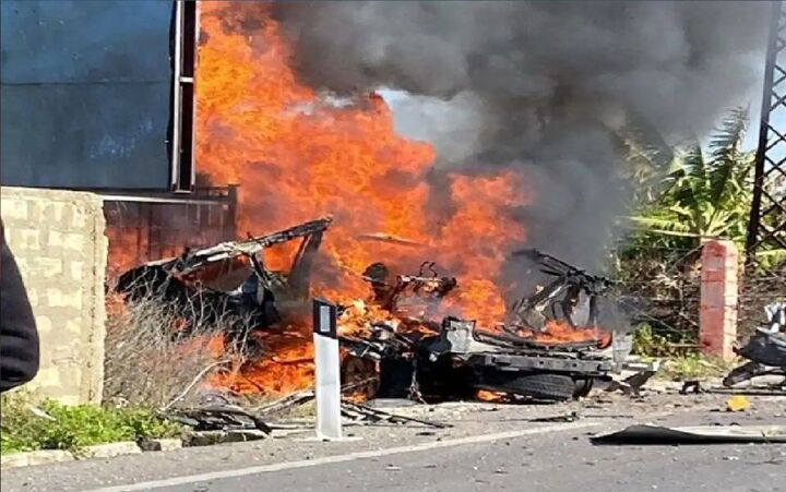 حمله پهپادی رژیم اسرائیل به جنوب لبنان/ یک نفر شهید و چهار نفر دیگر زخمی شدند حمله پهپادی رژیم اسرائیل به جنوب لبنان/ یک نفر شهید و چهار نفر دیگر زخمی شدند