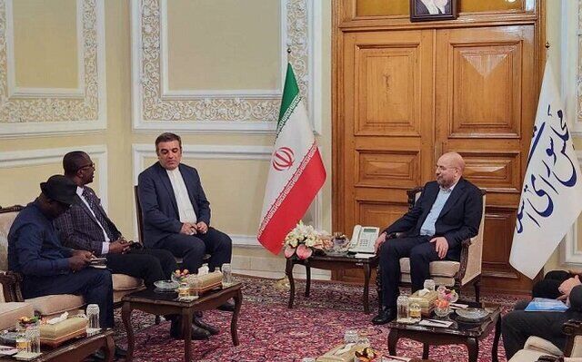 دیدار نایب رئیس مجلس غنا با قالیباف دیدار نایب رئیس مجلس غنا با قالیباف