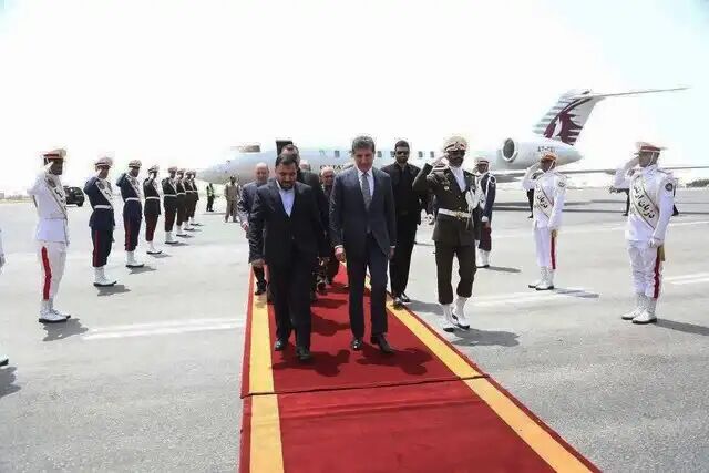 ورود نچیروان بارزانی به تهران برای شرکت در مراسم تحلیف رئیسجمهور ورود نچیروان بارزانی به تهران برای شرکت در مراسم تحلیف رئیسجمهور