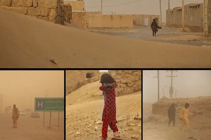 بادهای ۱۲۰ روزه سیستان را دربر گرفت بادهای ۱۲۰ روزه سیستان را دربر گرفت