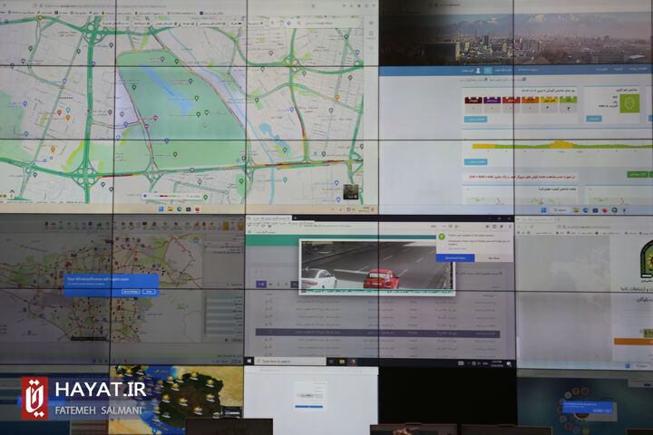 مدیریت هوشمند ترافیک تهران از سوی پلیس