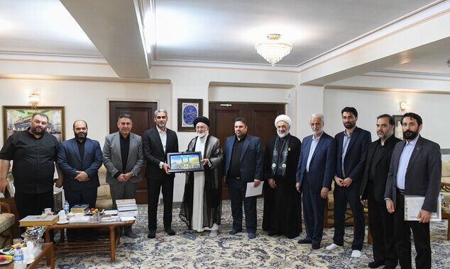 دیدار رایزن فرهنگی سفارت عراق با تولیت آستان عبدالعظیم(ع) دیدار رایزن فرهنگی سفارت عراق با تولیت آستان عبدالعظیم(ع)