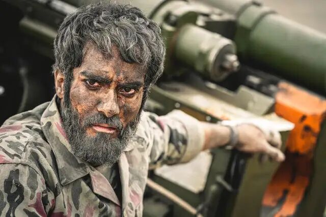 گریم متفاوت ساعد سهیلی در «خدای جنگ» گریم متفاوت ساعد سهیلی در «خدای جنگ»