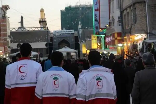 آماده باش ۶۱۷ پایگاه امداد و نجات در اربعین آماده باش ۶۱۷ پایگاه امداد و نجات در اربعین