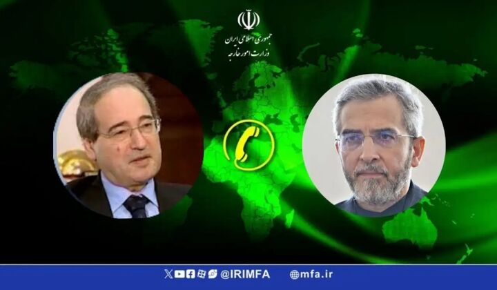 باقری: اجازه نمیدهیم امنیت منطقه بازیچه منافع باند تروریستی حاکم در تلآویو شود باقری: اجازه نمیدهیم امنیت منطقه بازیچه منافع باند تروریستی حاکم در تلآویو شود