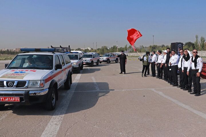 اعزام ۲۰ دستگاه آمبولانس، ۷ دستگاه موتورلانس به مناطق مرزی در مراسم اربعین اعزام ۲۰ دستگاه آمبولانس، ۷ دستگاه موتورلانس به مناطق مرزی در مراسم اربعین