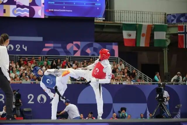 شکست مبینا نعمتزاده در یک قدمی تاریخ سازی/ حضور در ردهبندی برای برنز المپیک شکست مبینا نعمتزاده در یک قدمی تاریخ سازی/ حضور در ردهبندی برای برنز المپیک