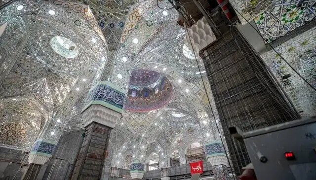 تصاویری از آمادهسازی «تل زینبیه» در کربلا برای اربعین