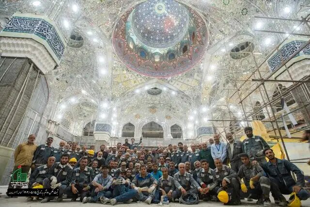 تصاویری از آمادهسازی «تل زینبیه» در کربلا برای اربعین