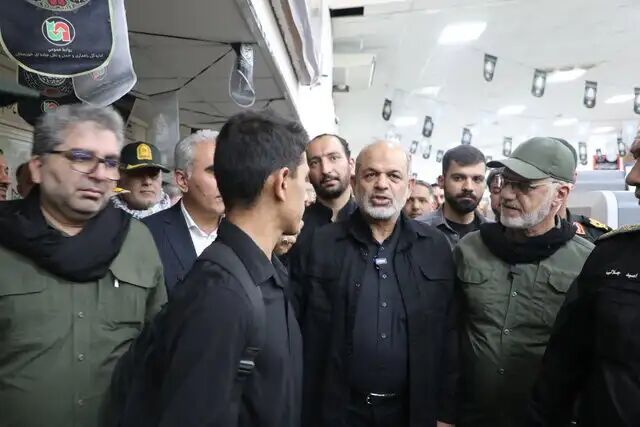 بازدید وزیر کشور از پایانه مرزی چذابه بازدید وزیر کشور از پایانه مرزی چذابه