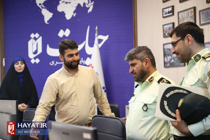 سردار بهرامی از حیات بازدید کرد سردار بهرامی از حیات بازدید کرد