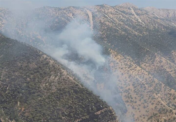 مهار آتشسوزی در جنگلهای خرمآباد مهار آتشسوزی در جنگلهای خرمآباد