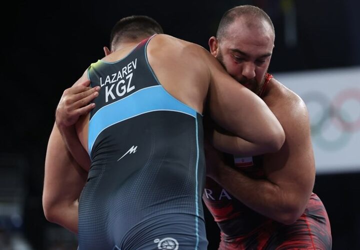 صعود امیرحسین زارع به نیمهنهایی با کشتی طوفانی صعود امیرحسین زارع به نیمهنهایی با کشتی طوفانی