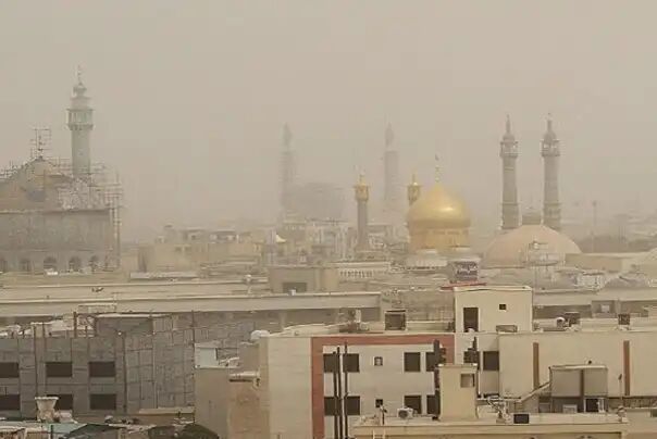 ادامه روزهای خاکی و گرمای شدید در قم ادامه روزهای خاکی و گرمای شدید در قم