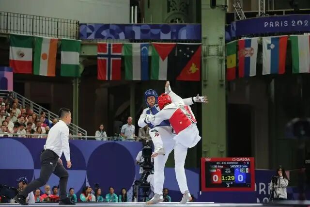 طوفان تکواندوی ایران در پاریس/ صعود سلیمی به فینال المپیک طوفان تکواندوی ایران در پاریس/ صعود سلیمی به فینال المپیک