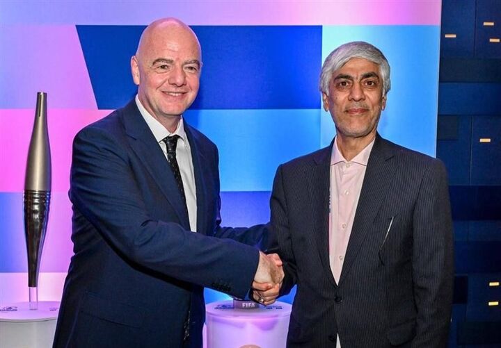 درخواست وزیر ورزش از اینفانتینو برای حل مشکل فوتبال ایران درخواست وزیر ورزش از اینفانتینو برای حل مشکل فوتبال ایران