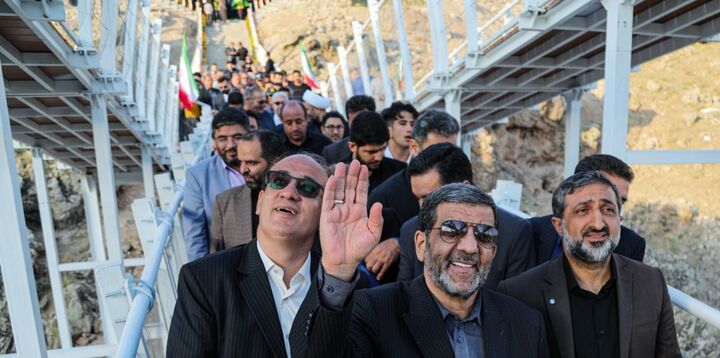 نخستین پل ترکیبی کشور در سرعین اردبیل افتتاح شد نخستین پل ترکیبی کشور در سرعین اردبیل افتتاح شد