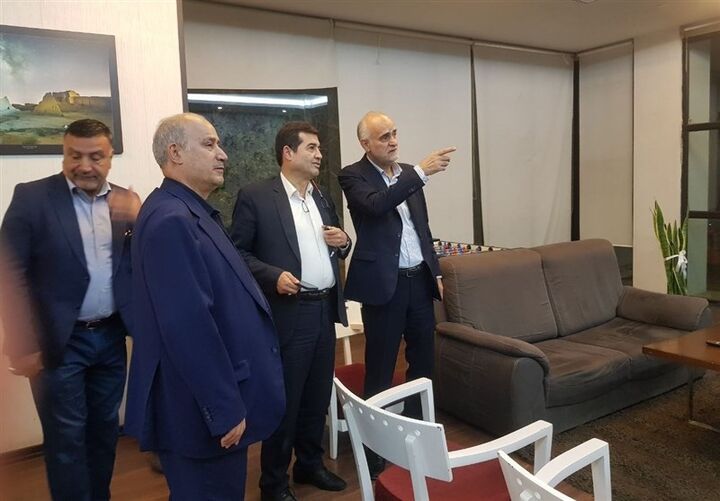 وزیر پیشنهادی ورزش با تاج و نبی دیدار کرد وزیر پیشنهادی ورزش با تاج و نبی دیدار کرد